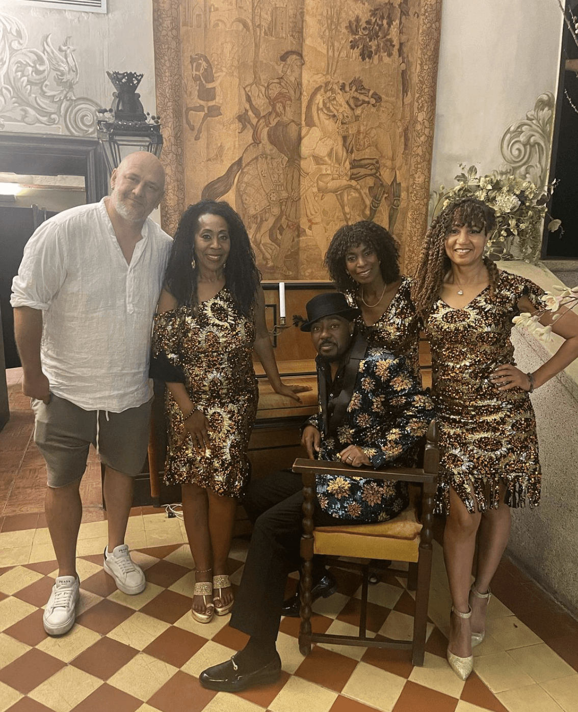Потап і гурт Boney M / Скріншот Instagram Потап і гурт Boney M / Скріншот Instagram