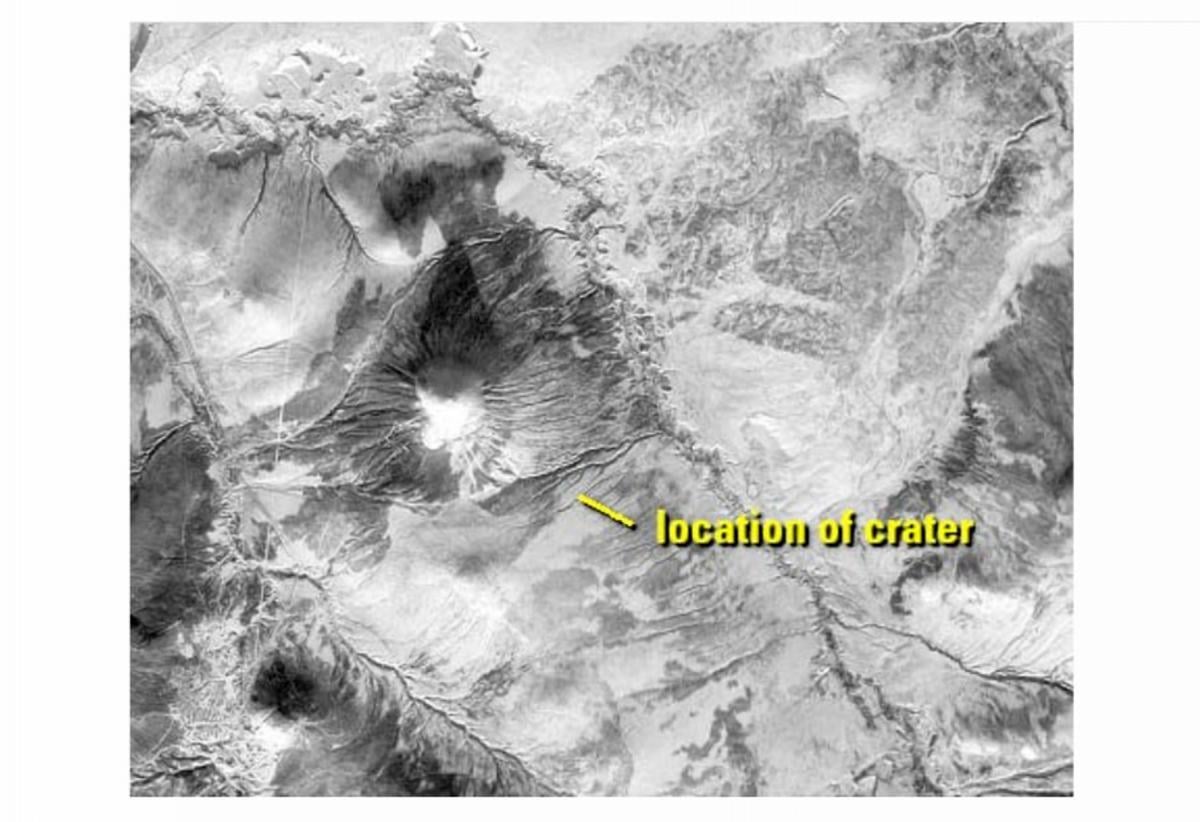 Кратер Батагай / фото Corona Satellite/USGS