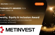 Sustainability Awards 2024: Метінвест потрапив до фіналістів Reuters за програму реінтеграції ветеранів