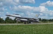 Во время отражения ночной атаки погиб летчик F-16, - Воздушные силы