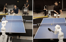 ШІ-Олімпіада чекає: робот-тенісист від Google зумів обіграти людину (відео)