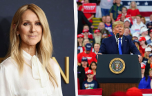 Трамп незаконно использовал хит Селин Дион в предвыборной кампании: певица отреагировала