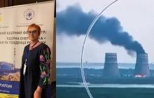 "Пожар в градирне ЗАЭС связан с боевыми действиями в Курской области. Россияне - ядерные террористы", - эксперт по ядерной безопасности Ольга Кошарная