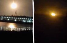 Россия заявила о массированном обстреле Крымского моста (видео)