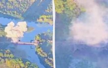 Українці знищили ще один міст на Курщині: у ЗСУ розповіли про наслідки для росіян (відео)