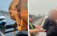 П’яний священник на КАМАЗі в’їхав у стовп, побив патрульну та намагався відібрати зброю