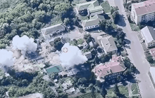 У Повітряних силах показали, як тактична авіація ЗСУ працює по Курщині високоточними бомбами (відео)