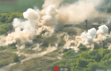 ЗСУ потужно вдарили по росіянах на Курщині американськими бомбами GBU-39 (відео)