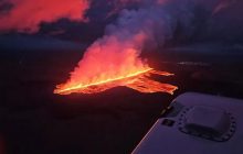 В Исландии с новой силой начал извергаться вулкан (фото, видео)
