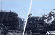 "15 лет строили": в сети показали полностью уничтоженную дронами нефтебазу под Ростовом