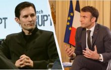 Макрон на особистій зустрічі з Дуровим переконував його перенести Telegram у Париж, - WSJ