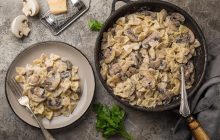 Вкусная паста с грибами за 10 минут: рецепт от BBC Good Food