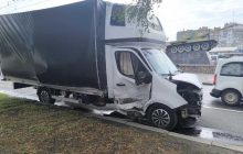 У Миколаєві у ДТП потрапила фура із замороженими собачими тушами (фото)