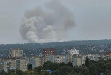 В окупованому Луганську сталася велика бавовна (відео)