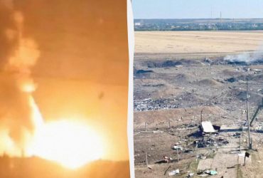 Атака по Морозовську: зʼявилося фото наслідків пожежі на російському аеродромі