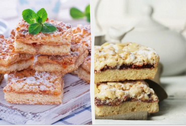 Не крошится и не черствеет: мягкий тертый пирог с вареньем или яблоками