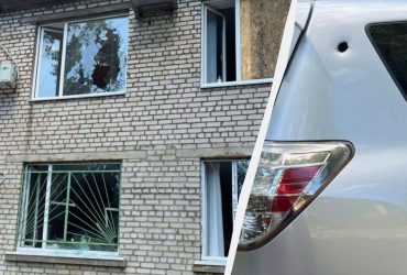 Росія вдарила по території лікарні у Нікополі: є загиблий (фото)