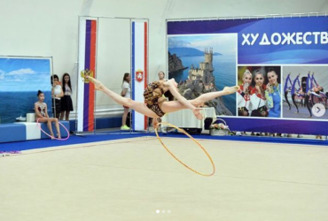 Чемпионка Олимпийский игр по художественной гимнастике выступала в оккупированном Крыму