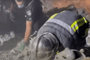 Ракетная атака на Киевскую область: есть погибшие люди (видео)