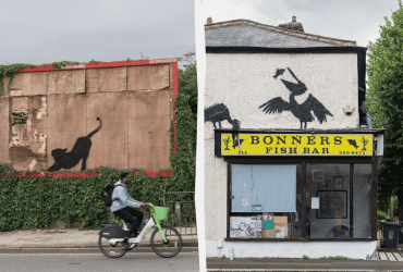 Малюнки тварин від Бенксі у Лондоні: розкрито значення нових робіт вуличного художника