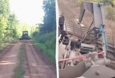 ВСУ применили в Курской области немецкий инженерный танк, - Bild (видео)