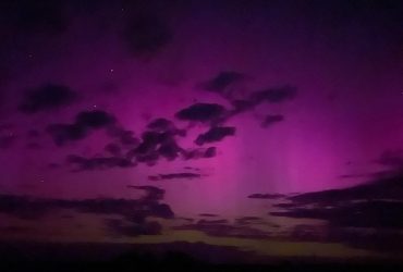 Северное сияние в Сумской области