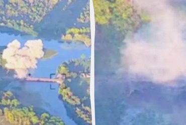 Українці знищили ще один міст на Курщині: у ЗСУ розповіли про наслідки для росіян (відео)