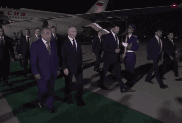 Після КНДР і В'єтнаму: Путін прилетів із візитом до Азербайджану (відео)