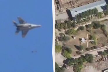 На Курщині яскраво відпрацював український літак з французькою авіабомбою (відео)