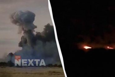 Як кадри з фільму апокаліпсису: дрони ЗСУ вдарили по аеродрому Маринівка, - джерело