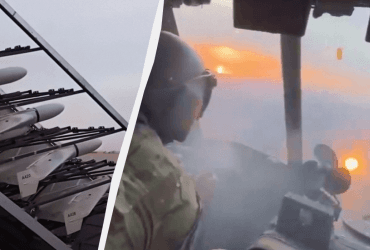 Украинские вертолеты сбивают шахедов: в сети впервые показали видео