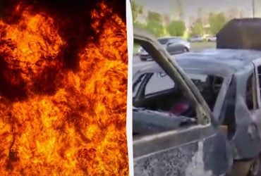 В Киеве ночью горело немало машин: СМИ узнали детали инцидента (видео)