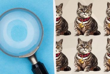 Надо найти уникального кота за 10 секунд: удивительно сложная оптическая иллюзия