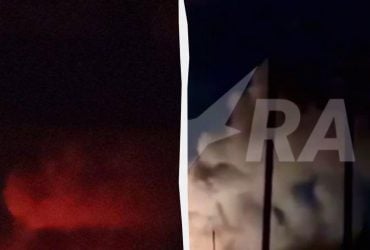 Російське місто атакували дрони: ЗМІ повідомили про НП на складі боєприпасів (фото, відео)