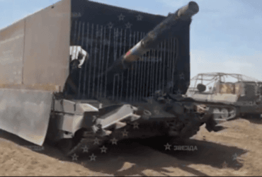 Теперь с ноткой комфорта: в России показали новую версию танка-черепахи (видео)