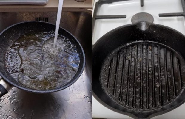 Что делать, если еда прилипает к сковороде: один лайфхак решает проблему навсегда