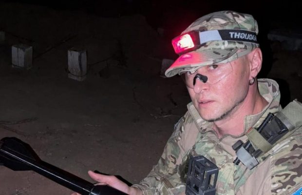 Андрій Хливнюк, який в ЗСУ, з фронту привітав українців з Днем Незалежності (відео)