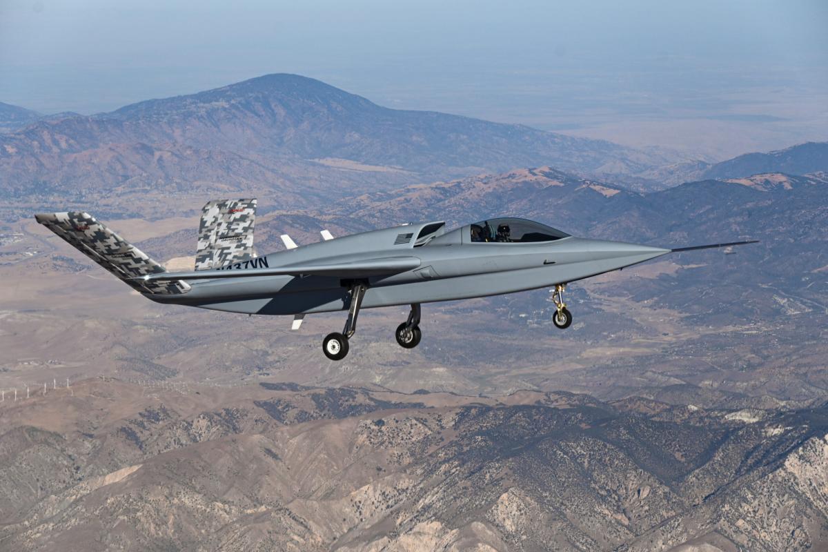 Состоялся первый полет нового дрона Model 437 Vanguard / фото Scaled Composites Состоялся первый полет нового дрона Model 437 Vanguard / фото Scaled Composites