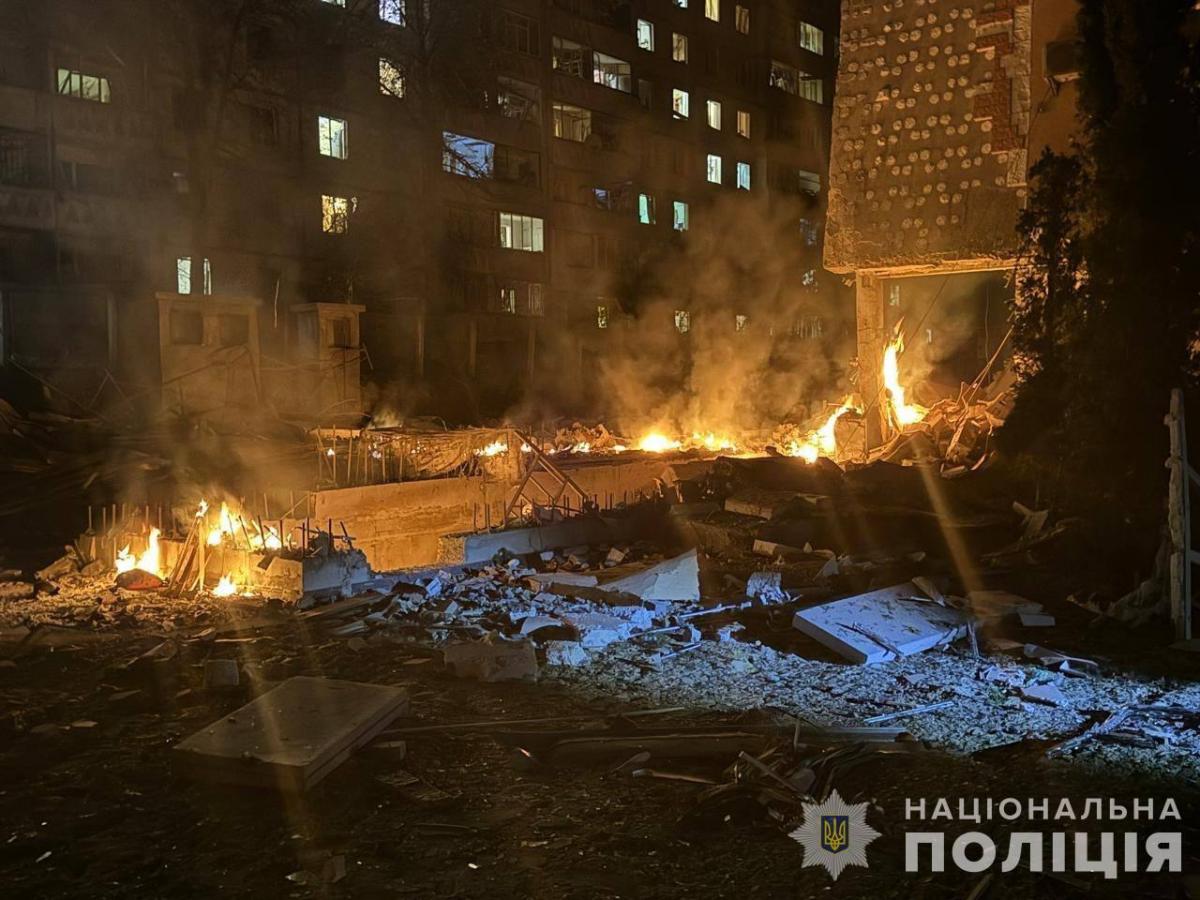 Оккупанты ударили по Сумах / / фото Нацполиция Сумской области Оккупанты ударили по Сумах / / фото Нацполиция Сумской области