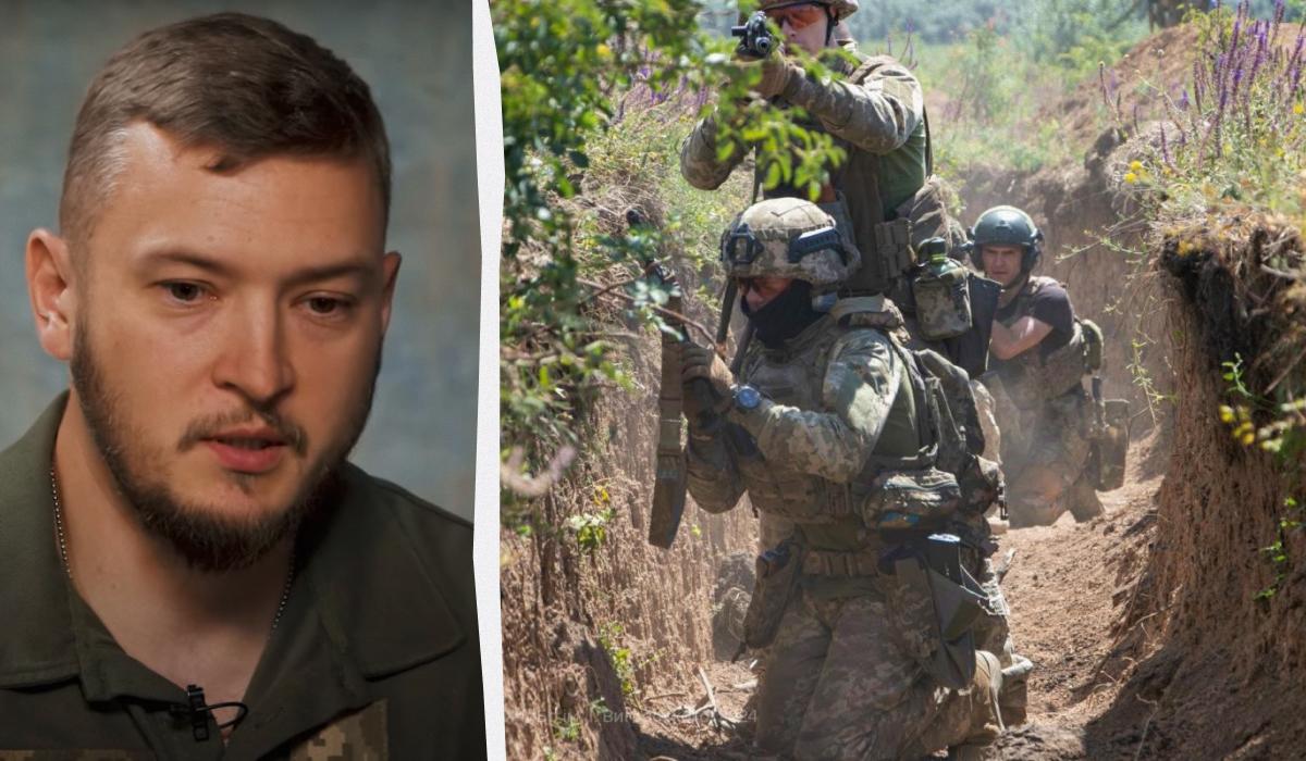 Військовий розповів про моральний дух бійців на фронті / Колаж УНІАН, фото 58 окрема мотопіхотна бригада ім. гетьмана Івана Виговського, скріншот Військовий розповів про моральний дух бійців на фронті / Колаж УНІАН, фото 58 окрема мотопіхотна бригада ім. гетьмана Івана Виговського, скріншот