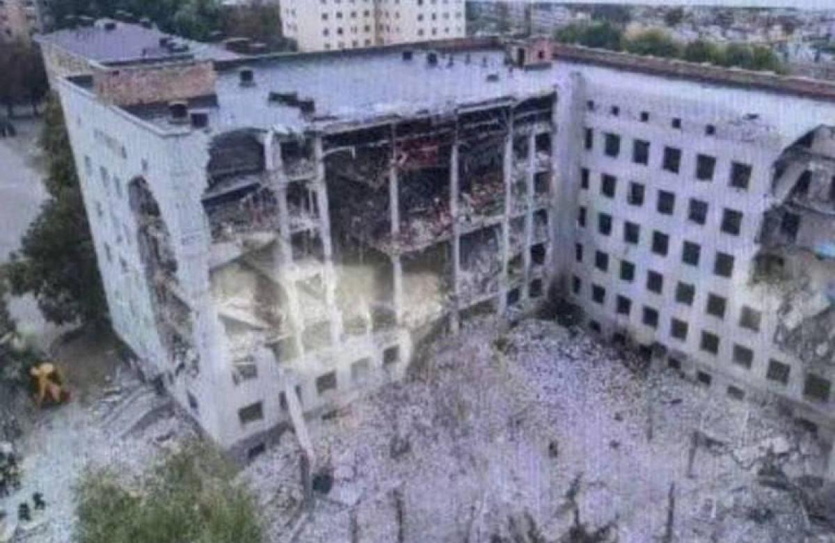 На думку аналітика, росіяни перед нанесенням удару провели розвідку місцевості з використанням дронів / скріншот На думку аналітика, росіяни перед нанесенням удару провели розвідку місцевості з використанням дронів / скріншот