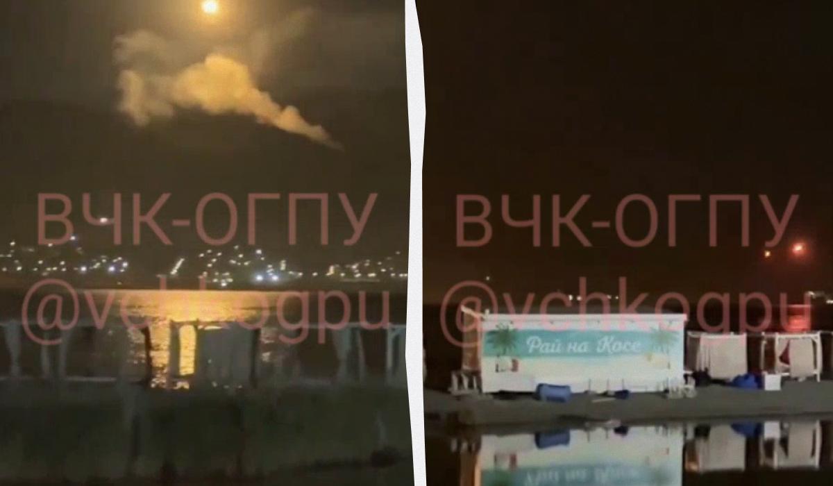 Новоросійськ атакували морські дрони / Колаж УНІАН, скріншоти Новоросійськ атакували морські дрони / Колаж УНІАН, скріншоти
