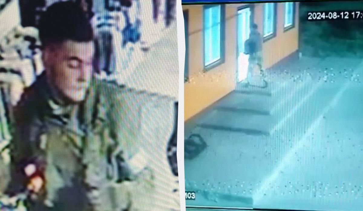 Российский солдат вломился в магазин одежды и забрал все, что ему хотелось / коллаж УНИАН, кадры из видео Российский солдат вломился в магазин одежды и забрал все, что ему хотелось / коллаж УНИАН, кадры из видео