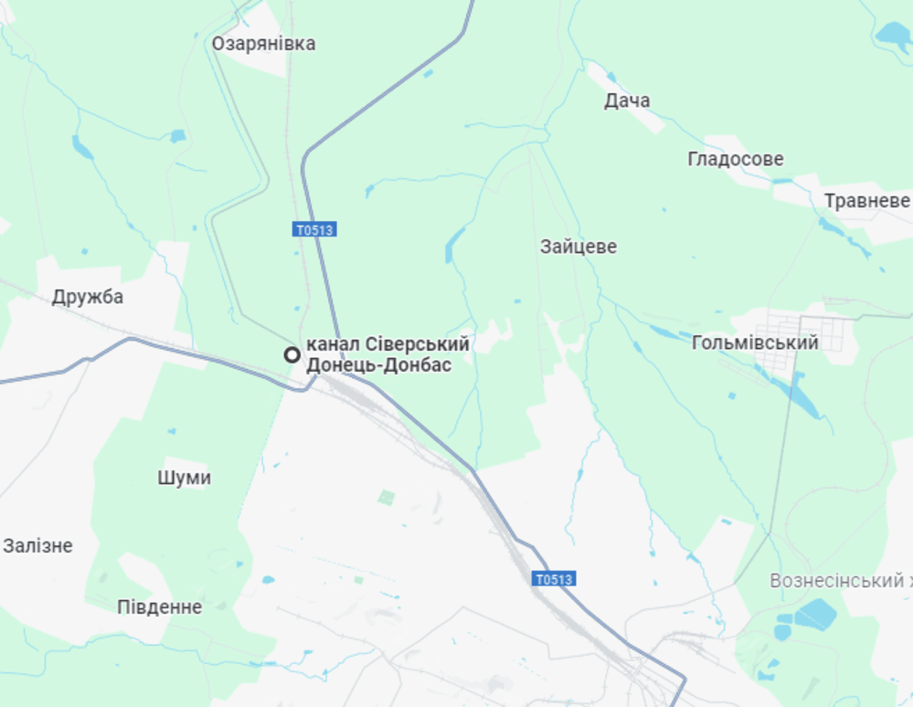 Вороги на Донбасі хочуть перетнути унікальний канал, повідомили у ЗСУ / скріншот Вороги на Донбасі хочуть перетнути унікальний канал, повідомили у ЗСУ / скріншот