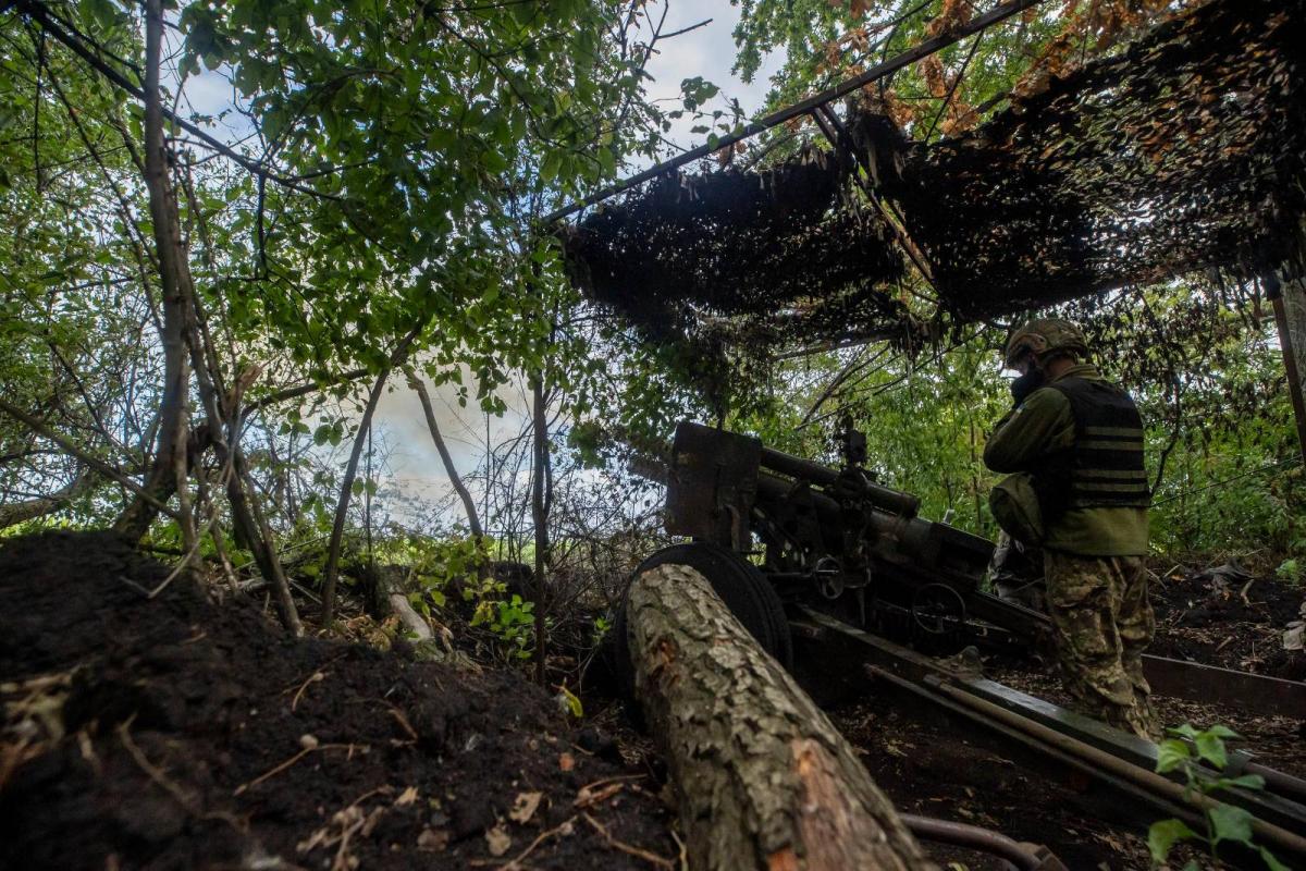 Вздовж фронту активно застосовують артилерію / фото 71 окрема єгерська бригада ДШВ ЗСУ Вздовж фронту активно застосовують артилерію / фото 71 окрема єгерська бригада ДШВ ЗСУ