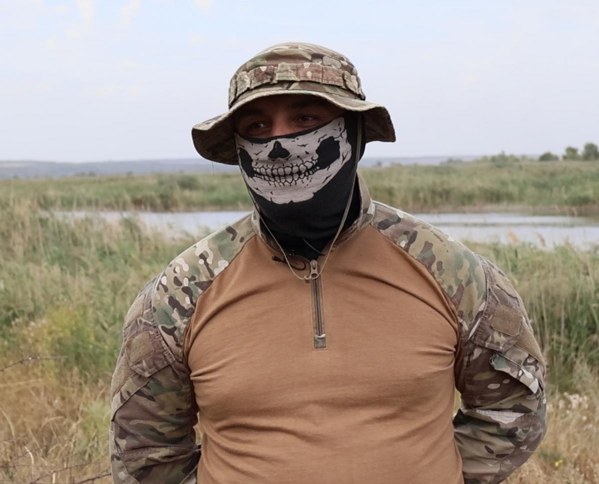 Командир групи снайперів з позивним «Привид» / фото УНІАН Командир групи снайперів з позивним «Привид» / фото УНІАН