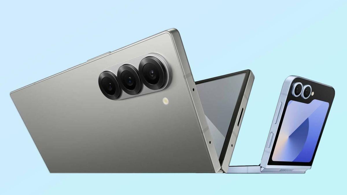 Galaxy Z Fold 6 & Z Flip 6 / фото Samsung Galaxy Z Fold 6 & Z Flip 6 / фото Samsung