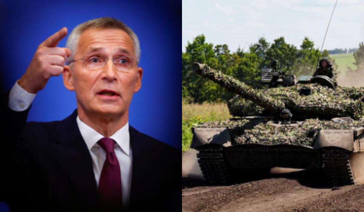 Столтенберг не був здивований, що Росія вторглася в Україну / колаж УНІАН, фото REUTERS, Міноборони РФ Столтенберг не був здивований, що Росія вторглася в Україну / колаж УНІАН, фото REUTERS, Міноборони РФ
