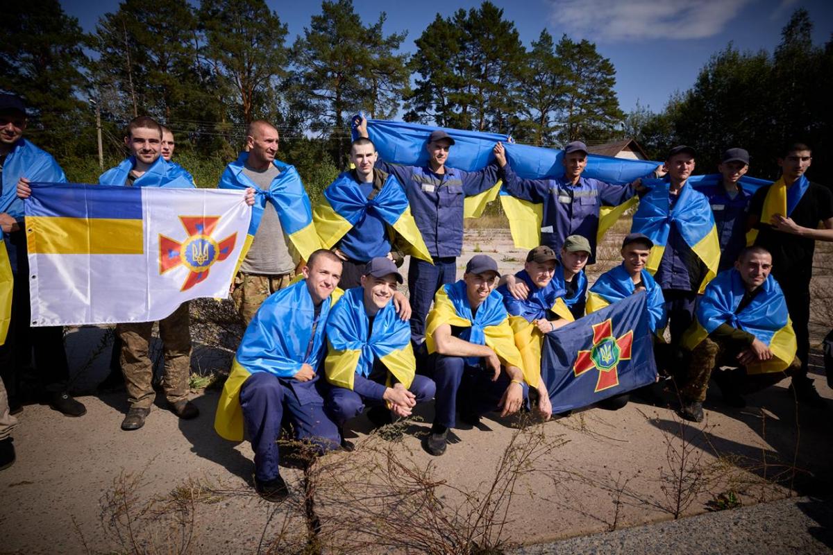 Петро Яценко розповів деталі нового обміну військовополоненими / фото t.me/V_Zelenskiy_official