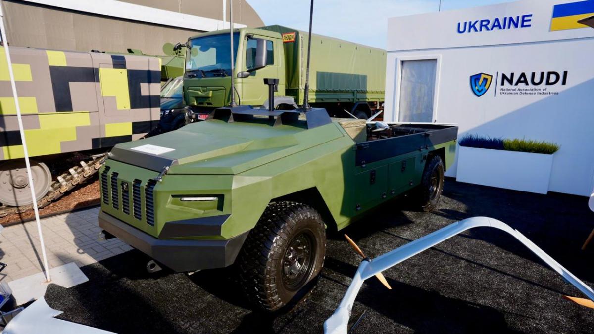 UGV Protector на виставці у Польщі, вересень 2024 року / фото УБ